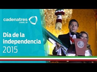 Peña Nieto entona el Himno Nacional Mexicano En el Zócalo 2015