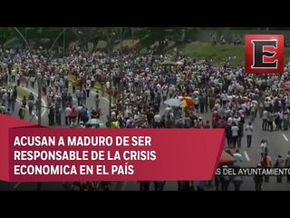 Comienza la "Madre de todas las marchas" en Venezuela