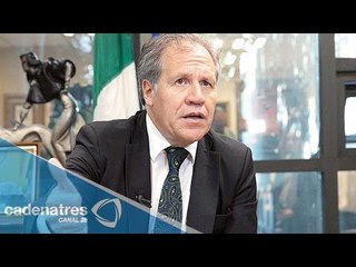 Secretario de la OEA califica de imbécil a Donald Trump