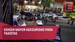 Taxistas toman las calles como protesta a la inseguridad en Zacatecas