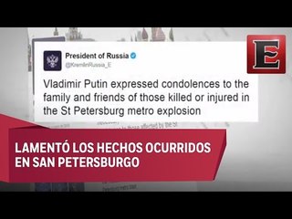 Putin se solidariza con las familias de los muertos y heridos