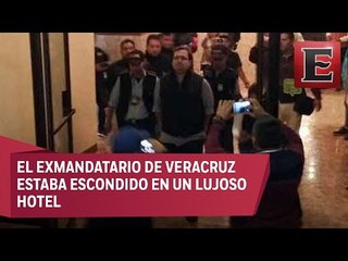 Imágenes de la captura de Javier Duarte en Guatemala