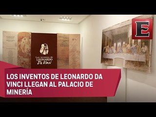 Llega a México exposición de Leonardo Da Vinci