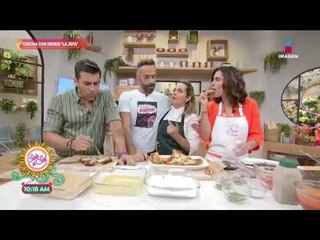 Milanesa gratinada de 'La Jefa' Ingrid Ramos  | Sale el Sol