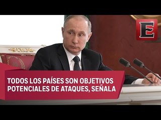 La lucha contra el terrorismo no ha mejorado, asegura Putin