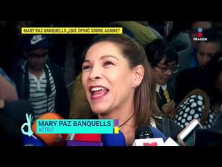 ¿Qué opina Mary Paz Banquells sobre los ataques de Adame hacia ella? | De Primera Mano