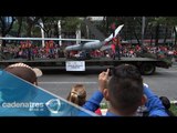 Capitalinos gozan del desfile del 16 de septiembre