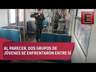 Detienen a 10 jóvenes por disturbios en el Metro Oceanía
