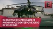 Helicópteros vigilarán principales vialidades de CDMX