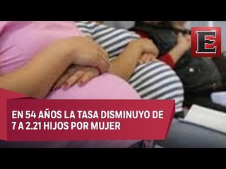 Disminuye tasa de maternidad a nivel global