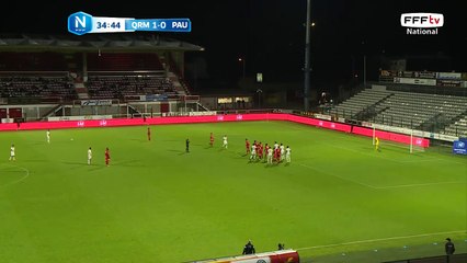 Coup franc détourné en corner.