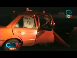 Impactante accidente deja un hombre muerto en la México-Puebla