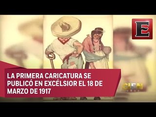 Caricatura editorial en el periódico Excélsior