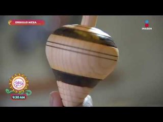 Orgullo mexa: ¡Fabrica llaveros, baleros, yoyos y trompos! | Sale el Sol