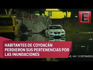 Afecta tormenta a viviendas de CTM Culhuacán