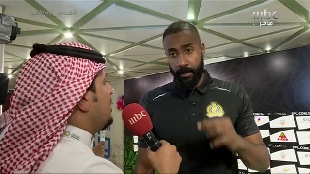 أجواء ما بعد مباراة النصر والحزم