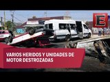Gresca entre transportistas de Oaxaca deja un muerto