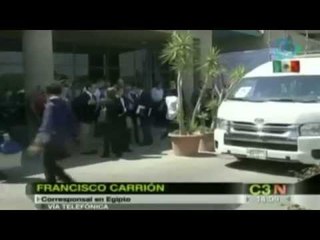 Despega de Egipto avión presidencial con mexicanos heridos