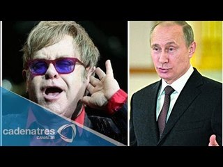 Vladímir Putin habla finalmente con Elton John