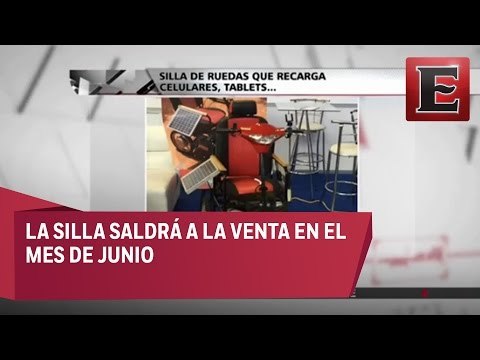 Alumnos del IPN crean silla de ruedas que recarga dispositivos móviles