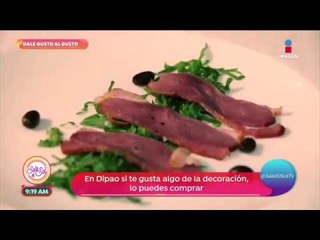 Dale gusto al gusto: ¡prueba la comida gourmet de Dipao! | Sale el Sol
