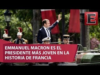 Emmanuel Macron asume la presidencia de Francia