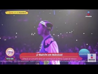 ¡Así fue el concierto de J Balvin en la CDMX! | Sale el Sol