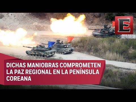 Surcorea y EU ensayan conjuntamente maniobras militares