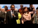 “Moviendo las caderas, moviendo las caderas”, el baile viral de la presidenta de Argentina