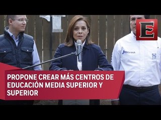 Vázquez Mota promete mejorar la calidad en las escuelas mexiquenses