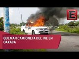 Fuerte enfrentamiento entre pobladores y policías en Oaxaca