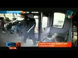 ¡En vivo y en directo! Cámaras de seguridad graban asalto a transporte público en Guadalajara