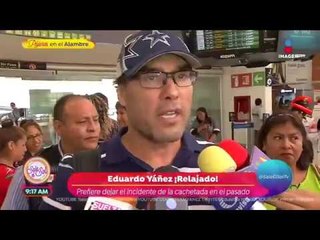 Eduardo Yáñez cambia totalmente su trato con los medios | Sale el Sol