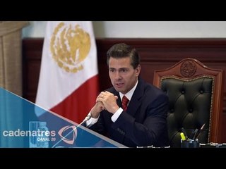Operación de IMSS, responsabilidad irrenunciable del Estado: Peña Nieto