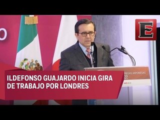 Secretario de Economía inicia gira de trabajo por Londres