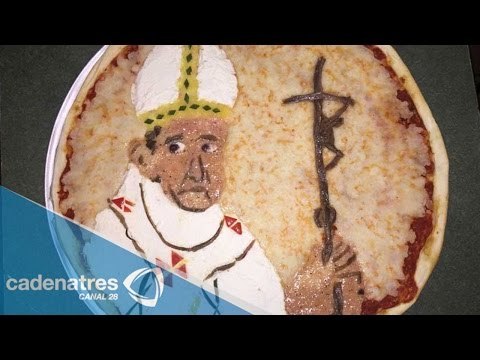 Pizza Papal , así celebran visita del Papa Francisco en EU