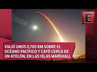 EU prueba otro misil balístico intercontinental