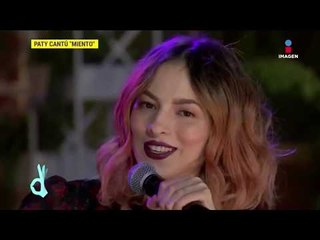 Paty Cantú nos presenta en el foro su nuevo sencillo 'Miento | De Primera Mano