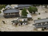 Devastador tifón y gigantesca tormenta de arena, ¿causadas por el cambio climático?