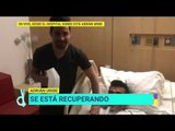 Nos enlazamos desde el hospital para saber cómo sigue Adrián Uribe | De Primera Mano