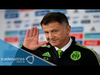 Juan Carlos Osorio es presentado como nuevo DT del Tri