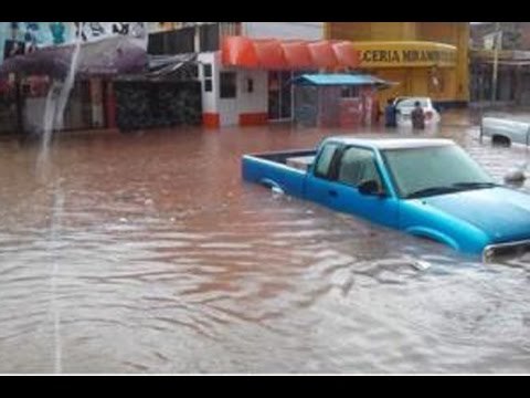Sonora: 35 mil damnificados por fuertes lluvias