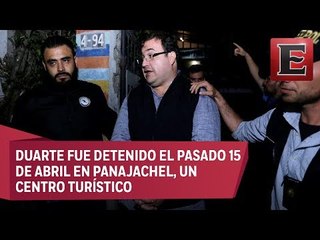 Gobierno mexicano solicita a Guatemala extradición de Javier Duarte