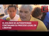 José Manuel Mireles sale de penal de Tepic, Nayarit
