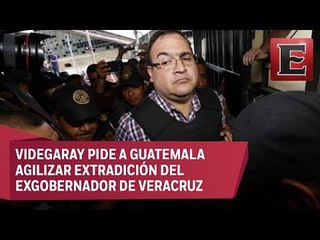 Lista solicitud para extraditar a Javier Duarte a México