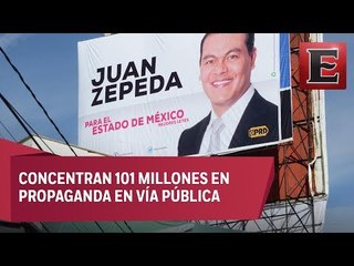 Candidatos al Edomex gastaron 395 mdp en campañas