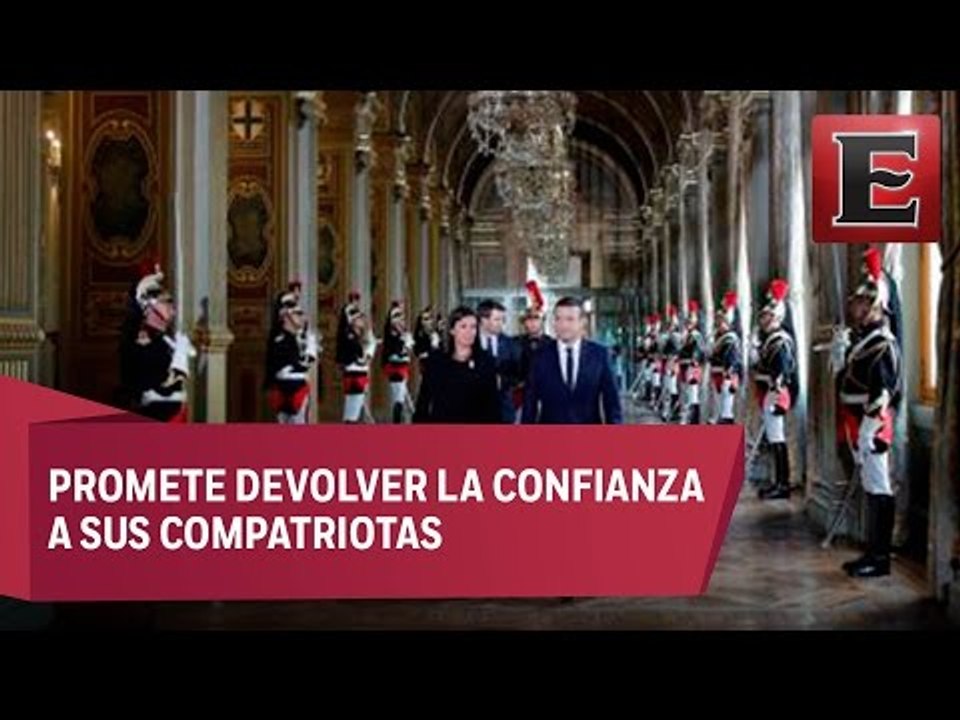 Emmanuel Macron asume la presidencia de Francia