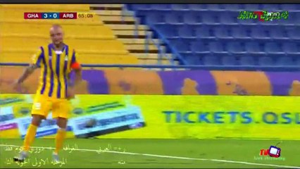 _دوري نجوم قطر  مباراه الغرافه والعربي المرحله 1 الجوله 8 في 5_10_2018  الشوط الثاني