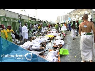 Estampida en La Meca deja más de 700 muertos