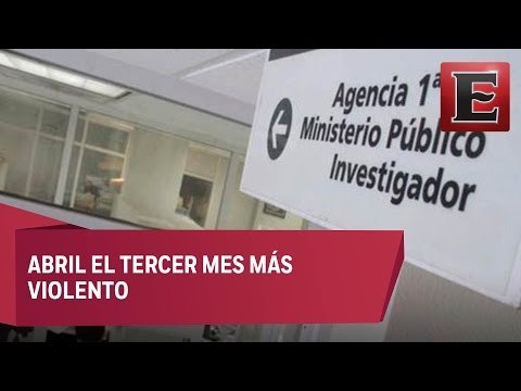 Ministerios Públicos abrieron 1 mil 948 carpetas de investigación por homicidios